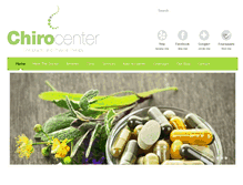 Tablet Screenshot of chiroptcenter.com